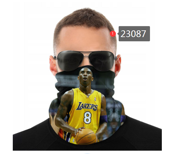 NBA 2021 Los Angeles Lakers #24 kobe bryant 23087 Dust mask with filter->->Sports Accessory